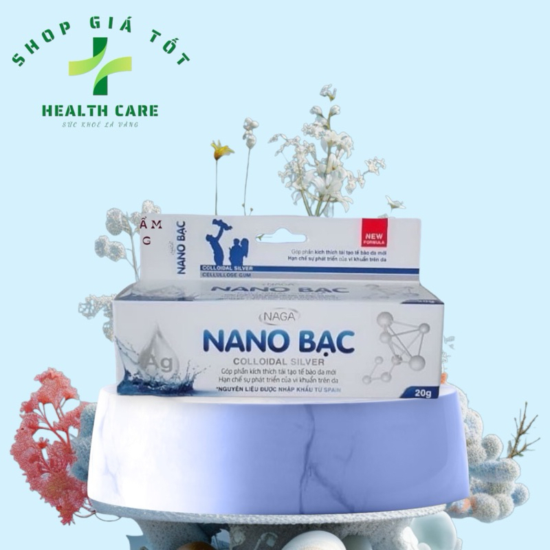 Gel bôi ngừa khuẩn Nano Bạc NAGARA-203