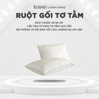 Ruột gối tơ tằm edena kích thước 45x65cm - nâng niu từng giấc ngủ ngon