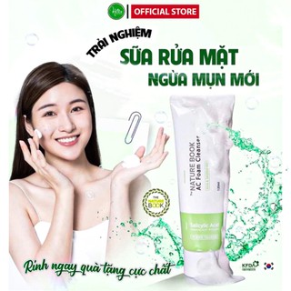 Sữa Rửa Mặt ngừa mụn The Nature Book Hàn Quốc tuýp 120ml