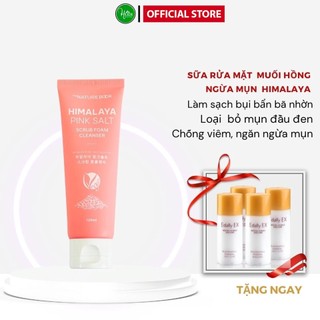 Sữa Rửa Mặt Muối Hồng Himalaya Ngăn ngừa mụn, se khít lỗ chân lông, không khô da The Naturebook