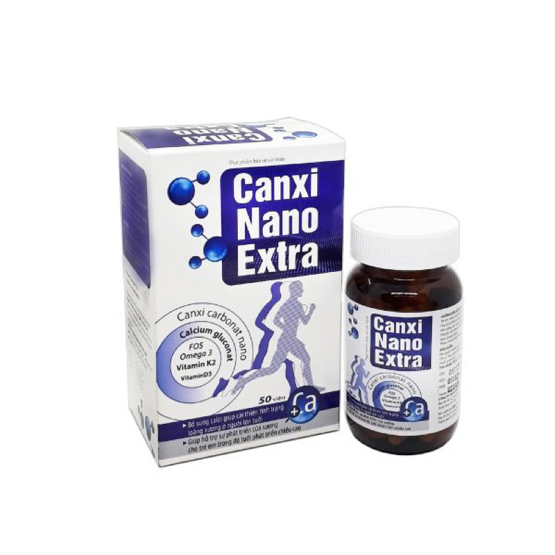 Canxi nano extra - canxi hữu cơ tăng chiều cao