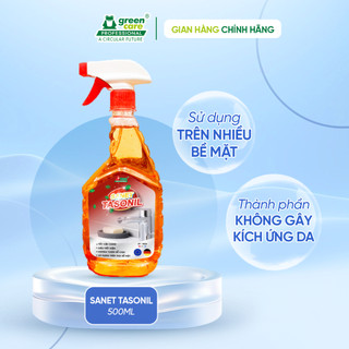Xịt tẩy rửa Green Care Professional tẩy sạch cặn canxi nhà tắm, nhà vệ sinh 500ml Tasonil