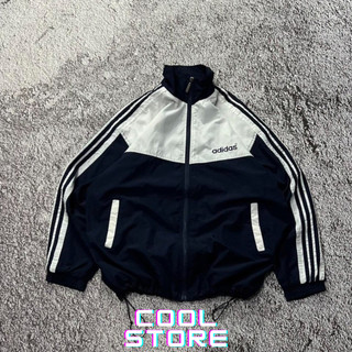 Áo khoác ADIDAS 3 sọc phối trắng đen siêu xịn xò chất 2 lớp dày cao cấp chuẩn fomr , tag mác đầy đủ COOL STORE 507