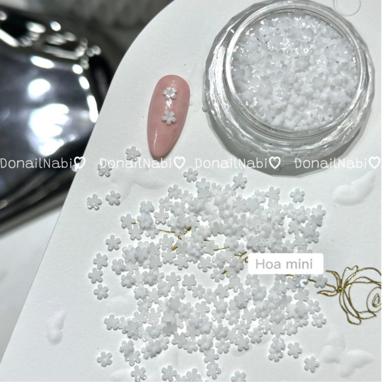 [ K23 ]Charm hoa nhí hàn quốc đính móng