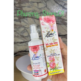 Tinh dầu thơm xả vải khô lymo_100ml. chai đỏ