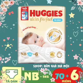 Bỉm dán sơ sinh Huggies NB 70+6  miếng dán 2 bên  108+6 huggies 64+4 # newborn huggies #bỉm sơ sinh huggies #Newborn 