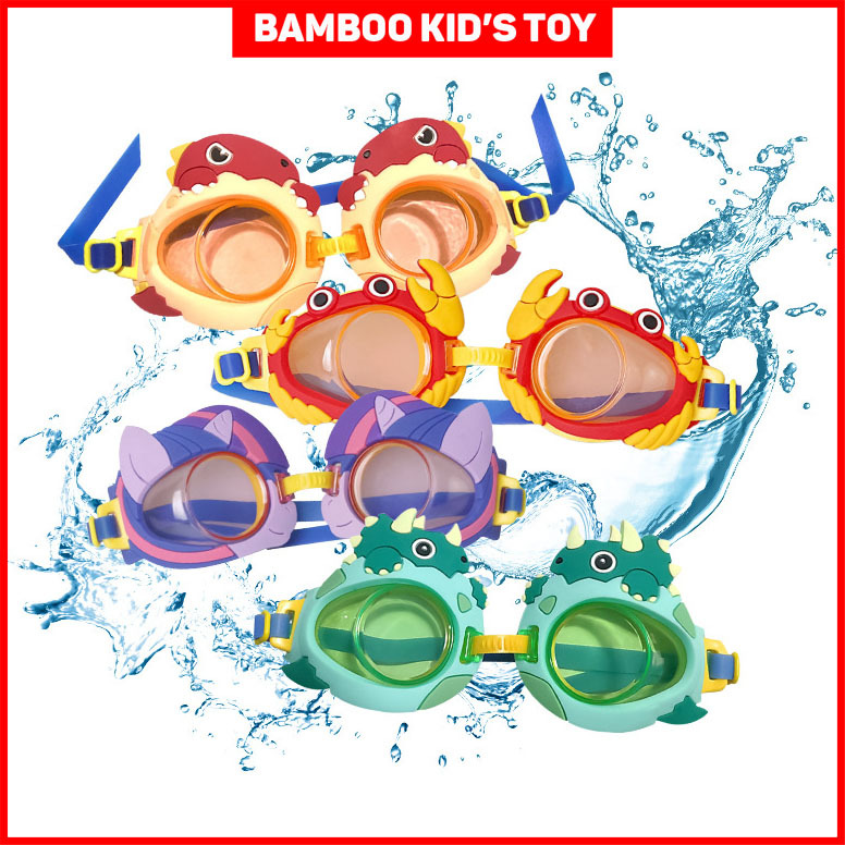 Kính Bơi Trẻ Em, Kính Bơi Hình Hoạt Hình Dễ Thương Cho Bé – Bamboo Kid’s Toy