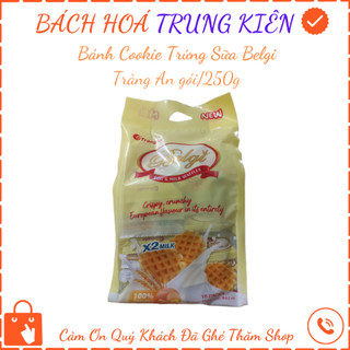 Bánh Cookie trứng sữa Belgi Tràng An túi 250g