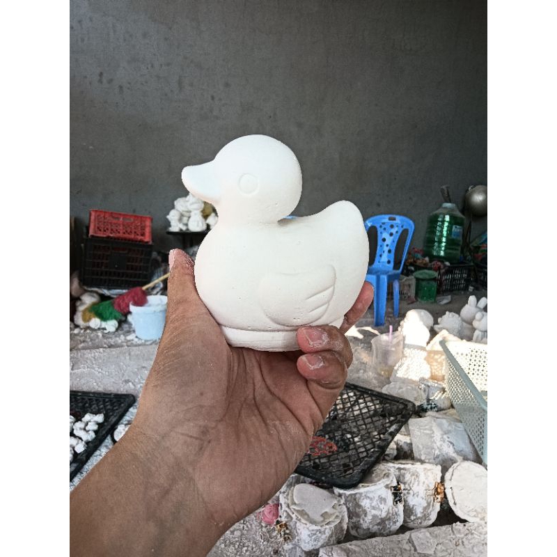 Tượng thạch cao chú vịt( đi đơn trên 20k)
