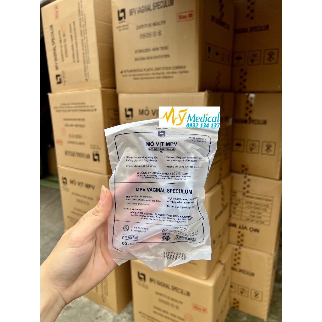 Mỏ vịt nhựa khám phụ khoa MPV