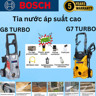 BOSCH G7 turbo/G8 Water Jet Máy phun nước áp lực cao G7 turbo/G8 Turbo Waterjet Máy phun nước rửa xe