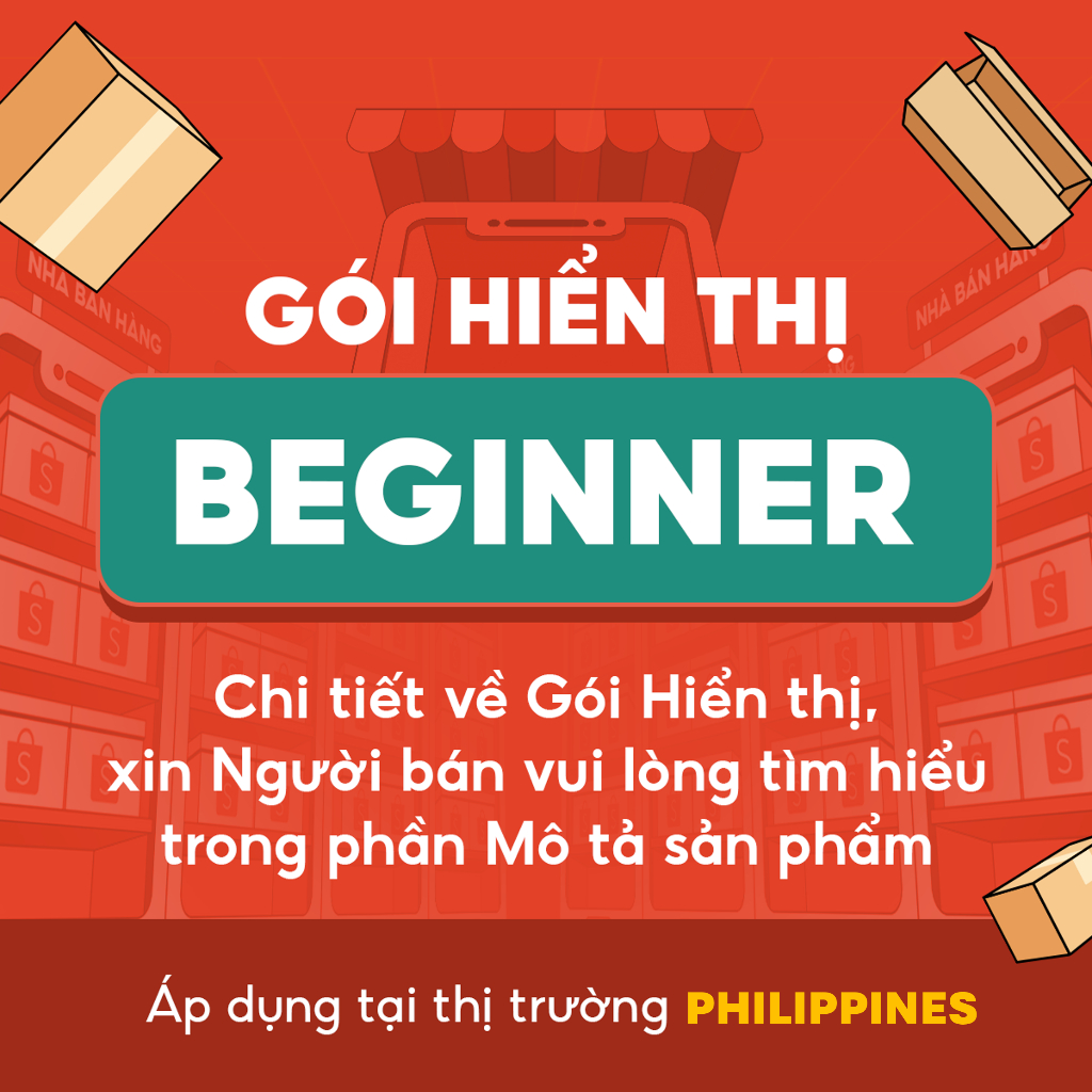 Gói Dịch vụ Hiển thị Shopee của Người bán tại Thị trường Philippines