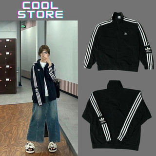 Áo khoác ADIDAS tay thêu chất gió 2 lớp cao cấp dày dặn hàng siêu chuẩn fomr , tag mác đầy đủ COOL STORE 504
