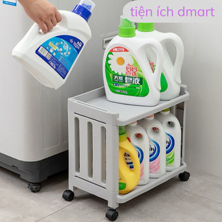 kệ để đồ đa năng có bánh xe, kệ đựng nước giặt, để đồ spa chịu lực cao 1932