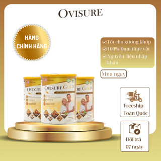  Sữa hạt xương khớp Ovisure Gold 650g, Bổ Sung Canxi, Ngừa Thoái Hóa, Tăng Đề Kháng