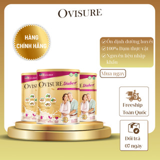  Sữa Hạt Tiểu Đường Ovisure Diabest Lon 650g - Ổn Định Đường Huyết Bổ Sung Dinh Dưỡng