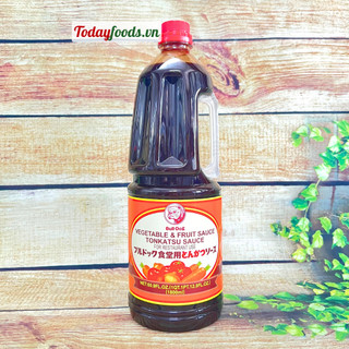 Sốt TONKATSU Bull Dog 1.8 Lít | Sốt thịt chiên xù tonkatsu, sốt rau củ Nhật Bản