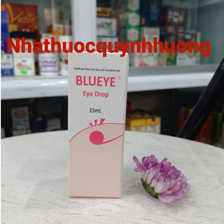 Dung dịch nhỏ mắt BLUEYE 15ml giúp giảm các triệu chứng khô mỏi mắt
