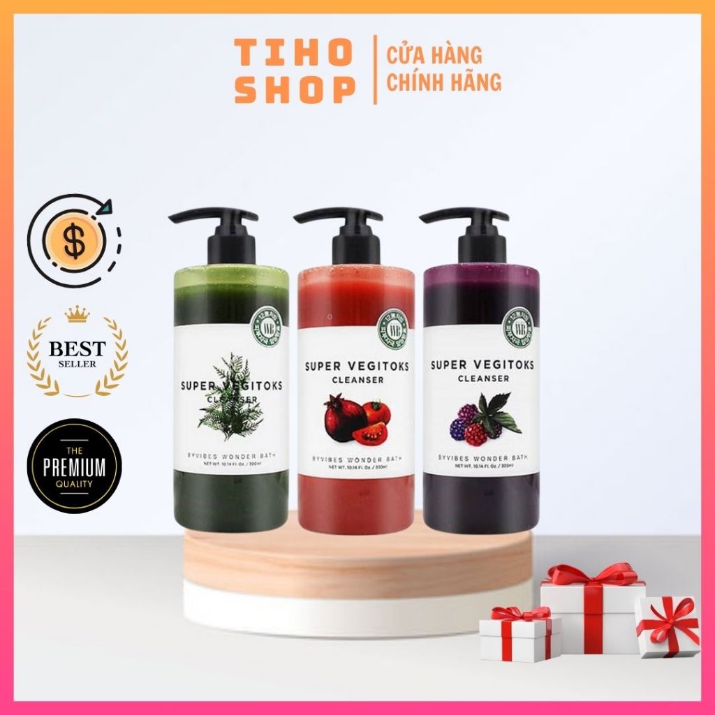 Sữa Rửa Mặt Thải Độc Rau Củ Super Vegitoks Cleanser