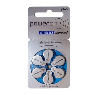 Pin máy trợ thính Power One P675 PR44 AG13 Zin Đức