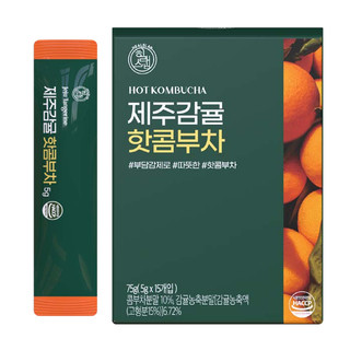 Trà Hot Kombucha Healslab Hàn Quốc Vị Quýt Jeju