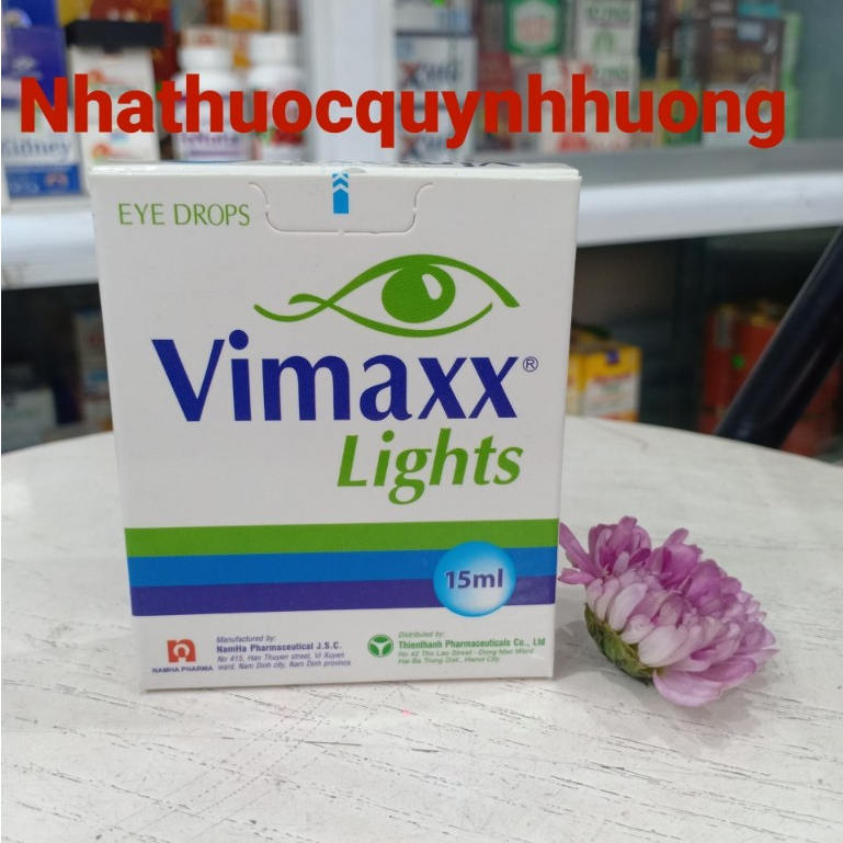 Nhỏ mắt VIMAXX LIGHT giúp mắt sáng khỏe