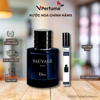 Nước Hoa Nam Sauvage Elixir Parfum - Mẫu thử 10ml