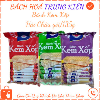 Bánh kem xốp sữa Hải Châu gói 135g