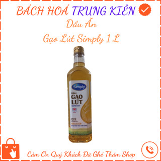 Dầu Ăn Gạo Lứt  Simply 1l