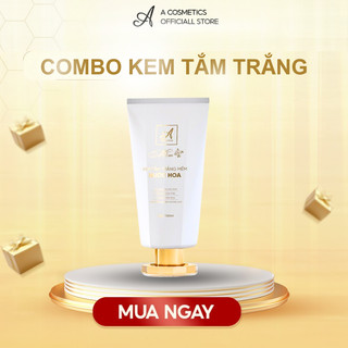 Kem tắm trắng toàn thân mềm nước hoa A cosmetics, ủ trắng body 100ml