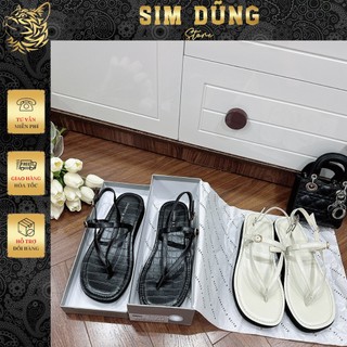 Giày Sandal CK xỏ ngón đế bánh mỳ tôn dáng hàng fullbox mẫu mới HOT TREND ( Lùi 1 Size) 2023