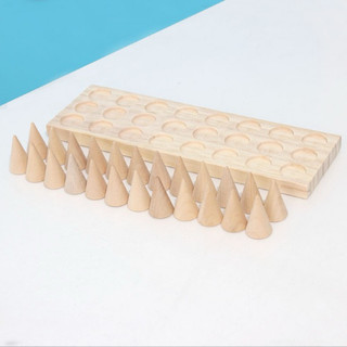 Khay đựng nhẫn gỗ sang trọng