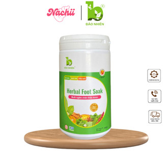 Muối ngâm chân thảo dược IVF Bảo Nhiên 500gr Giữ ấm tử cung cho người chuẩn bị làm IVF, hiếm muộn