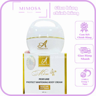 Kem trắng da body Mềm acosmetics, dưỡng trắng da body, hương nước hoa 150g