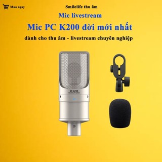 Mic Thu Âm livestream Takstar PC-K200 Chính Hãng BẢO HÀNH 1 NĂM