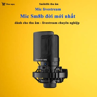 Mic livestream thu âm takstar Sm8b Hàng Chính Hãng