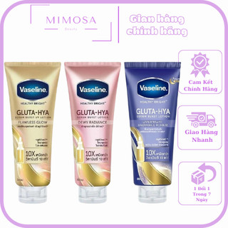Sữa dưỡng thể Vaseline Healthy Bright Gluta HYA Serum Burst Lotion 10X Thái Lan