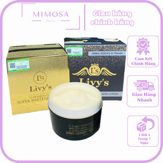 COMBO kem body  Livy's dưỡng trắng Ngày & Đêm