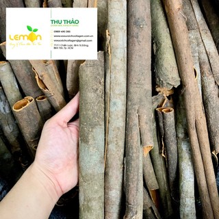 [100g-500g] Vỏ quế khô chưa cạo vỏ - Quế khâu - Quế ống chưa cạo (Hình thật)