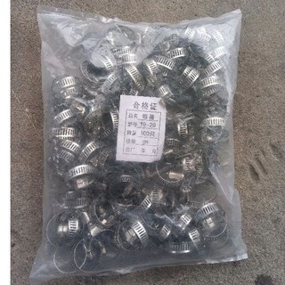 100 chiếc đai siết inox 18-29mm
