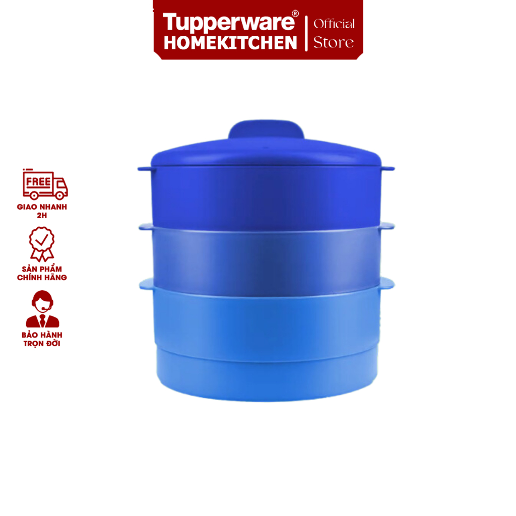 Xửng hấp 3 tầng Steam It - Tupperware