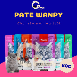 Pate Wanpy cho mèo mọi lứa tuổi