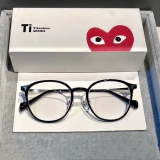 Gọng Kính Én Càng Sắt Tròn Nam Nữ , Mắt Kính Gọng Kim Loại Chống Ánh Sáng Xanh Retro Thời Trang Unisex
