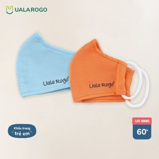 Set 2 chiếc khẩu trang uala rogo cho bé trai và bé gái