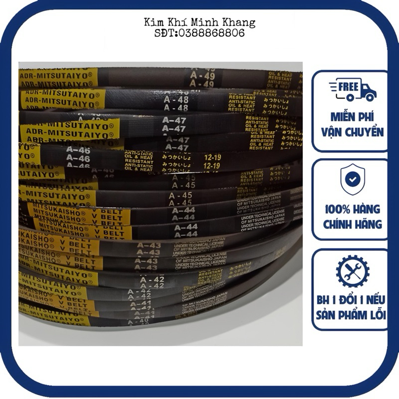 Dây Curoa Bản A25-50