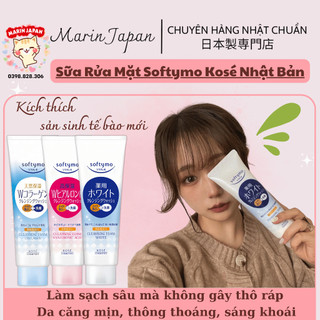 (Chuẩn Nhật Bản) Sữa Rửa Mặt Kose Softymo Nhật Bản