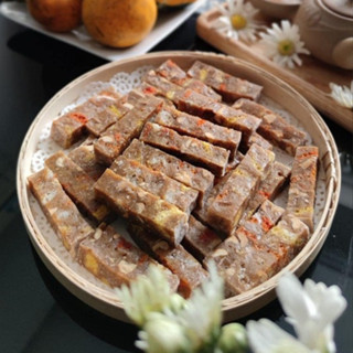  Sản phẩm OCOP Bắc Giang - Chè lam ngũ vị Dà Liên loại 500g.  . 