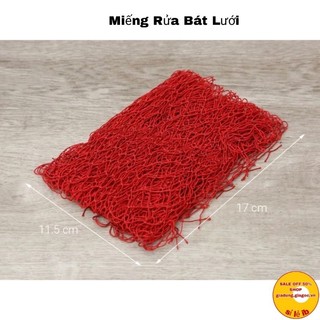 Miếng Rửa Chén Bát Bằng Lưới Cao Cấp siêu sạch, siêu bền, siêu tiết kiệm.