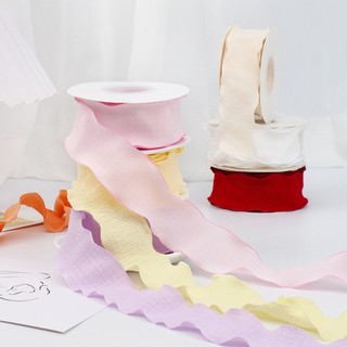Ruy băng lụa viền sóng 4cm