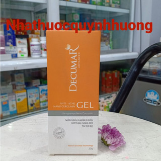 Gel ngăn ngừa mụn DECUMAR Advanced Gel giúp sạch mụn,kháng khuẩn